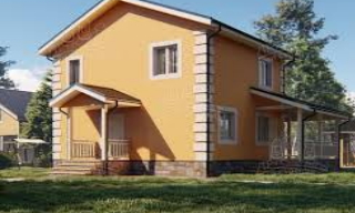 Закажите проект дома 8 на 8 двухэтажного в Кургане - Строй-Крг, доступная цена от 3579 рублей
